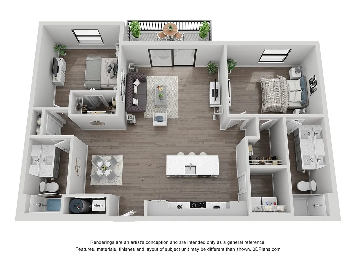 Floor plan B1