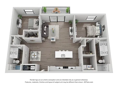 Floor plan B1