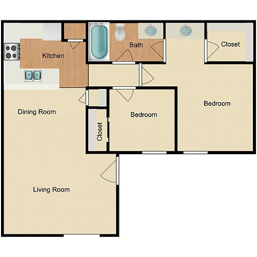 Floor plan Willow
