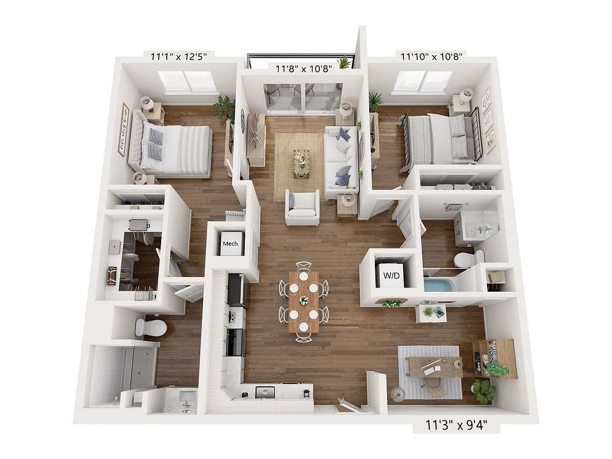 Floor plan C1