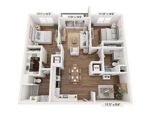 Floor plan C1