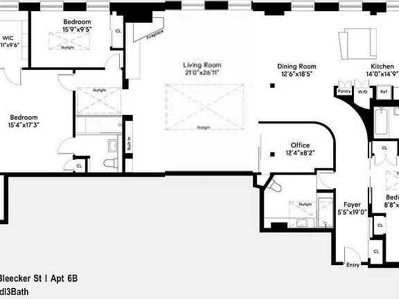 2nd image of 33 Bleecker St APT 6B