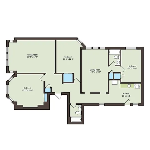 Floor plan 5053-3bC