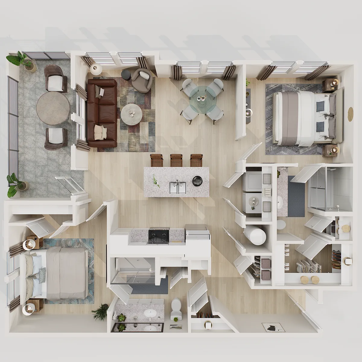 Floor plan B2