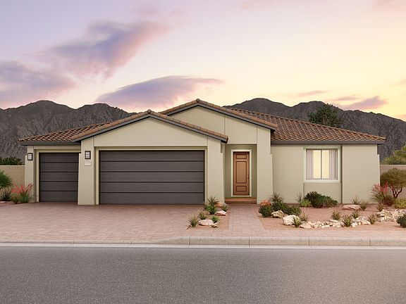 Exterior A with Oversized Garage