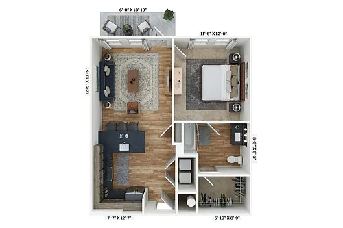 Floor plan A1