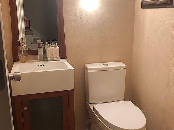 half bath on main floor
