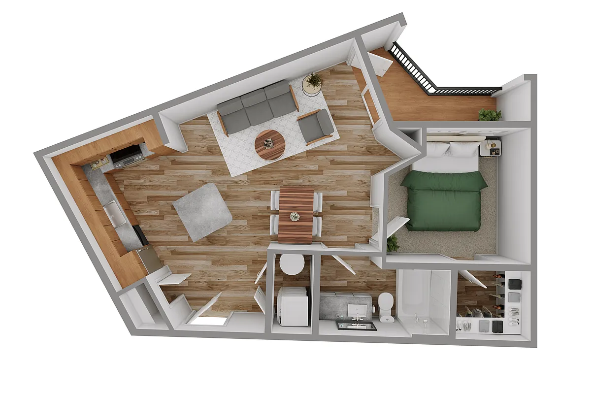 Floor plan A2-60%HTC