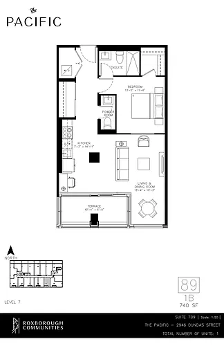 Floor plan 1 Bed 1.5 Bath 1 Bed 1.5 Bath
