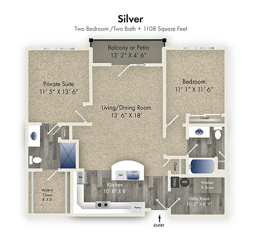 Floor plan Silver