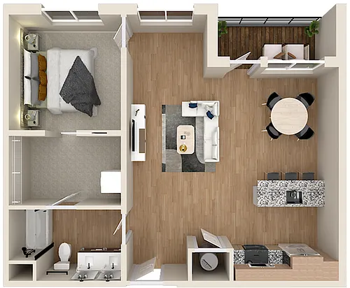 Floor plan The Patent-1F