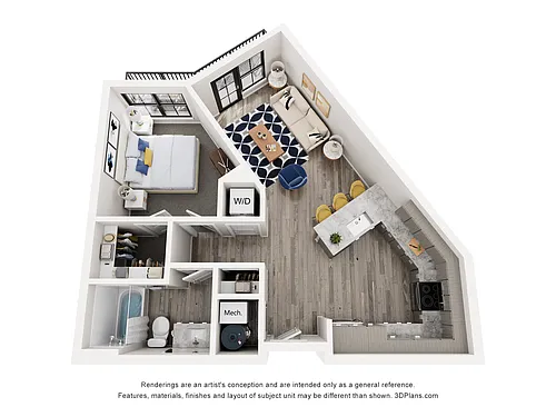 Floor plan Aft Deck - A2.B