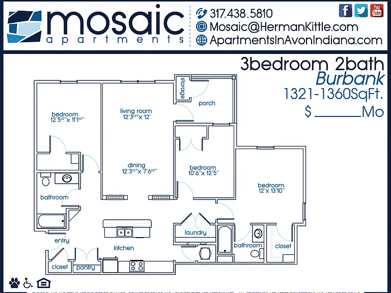 Mosaic Apartments — Photo 40