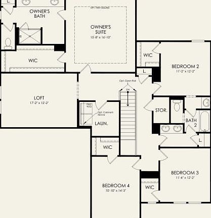 Second Floor 4 br 2 ba
