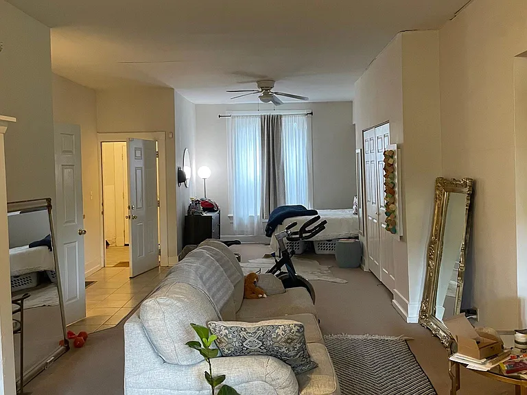 Interior of 2203 Park Unit 1, when furnished (not included), Rear to Front View