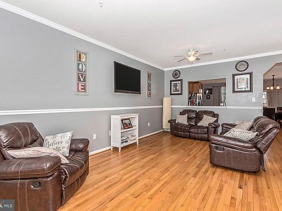 LIVING ROOM  W/ HARDWOOD FLOORS