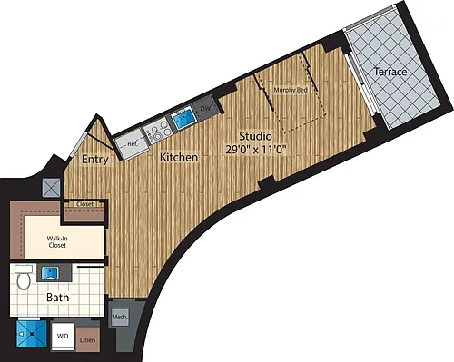 Floor plan 105