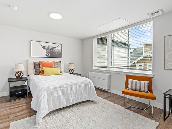 Living area staged