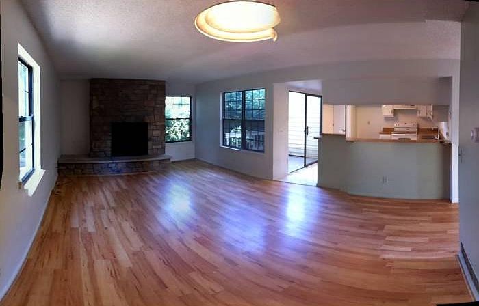 Living room panorama