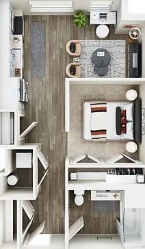 Final Updated - Vyne on Haven - Unit - Studio E, Type B Final Updated - Vyne on Haven - Unit - Studio E, Type B