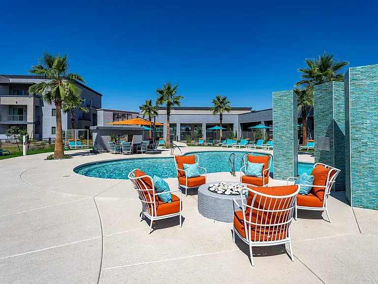 Pool Fire Pit