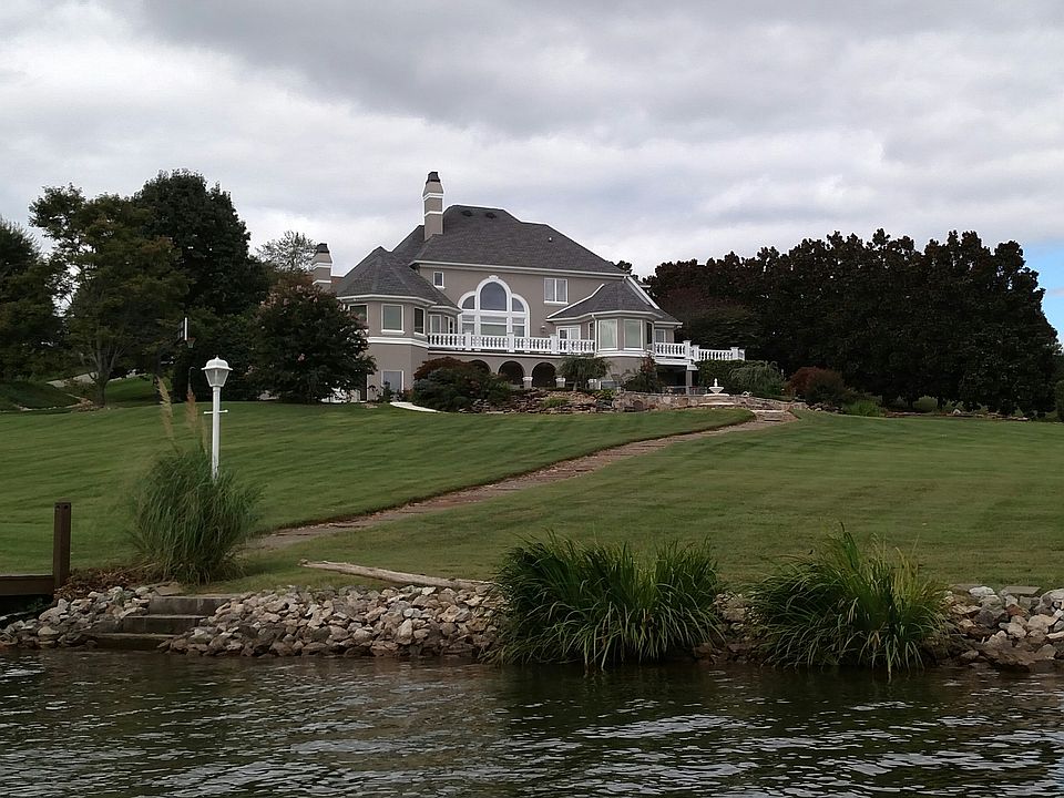 Rear of house from Lake