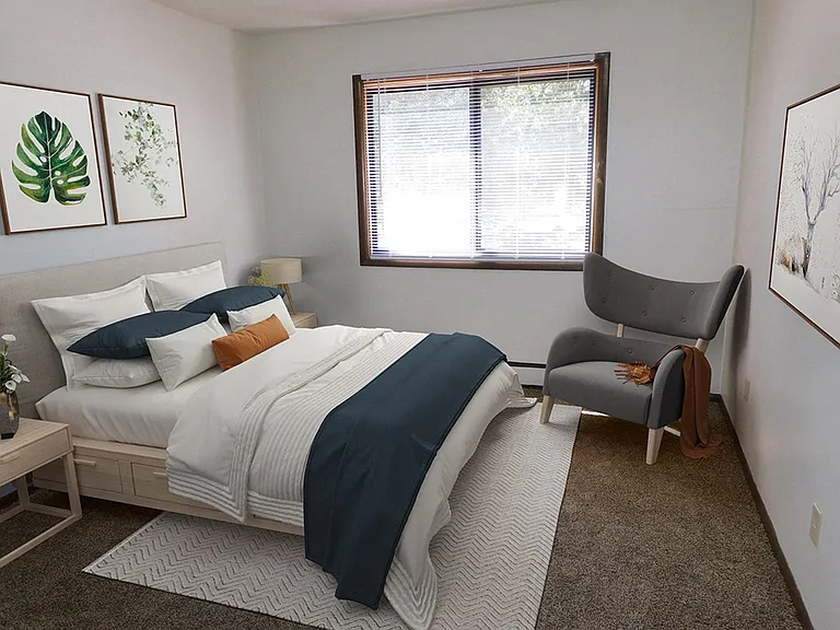 Bedrooms with Natural Light