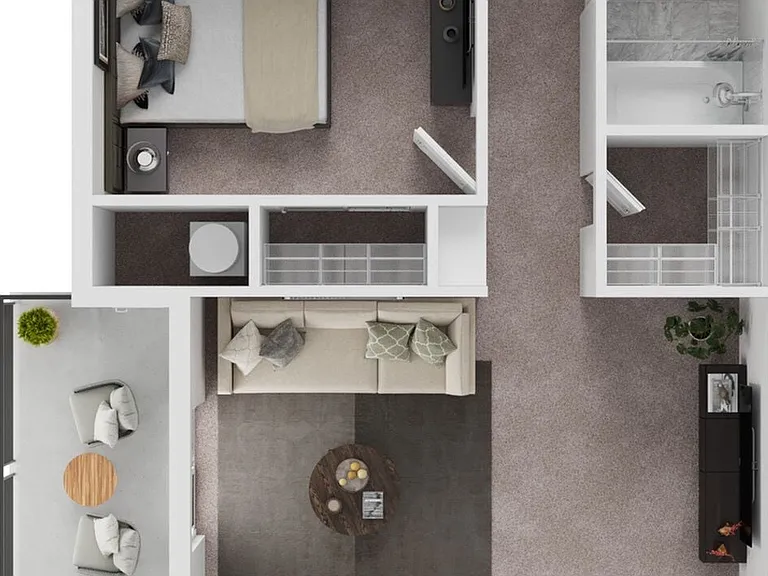 2 Bedroom 2 Bedroom