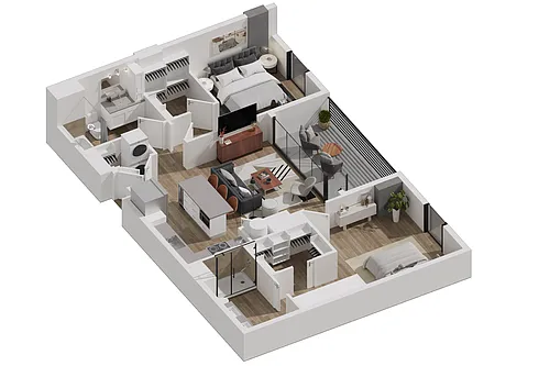 Floor plan B1