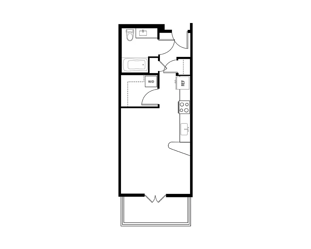 Floor plan E1E