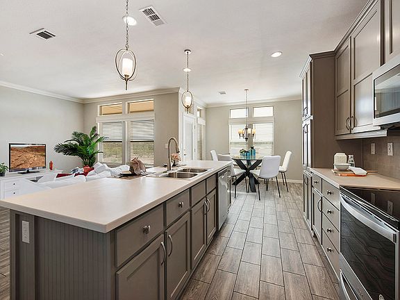 Large kitchen island