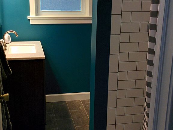 Bathroom after total remodel