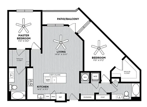 Floor plan B3