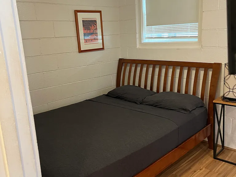 Very nice separated sleeping area.