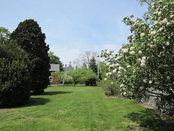 yard in front of house