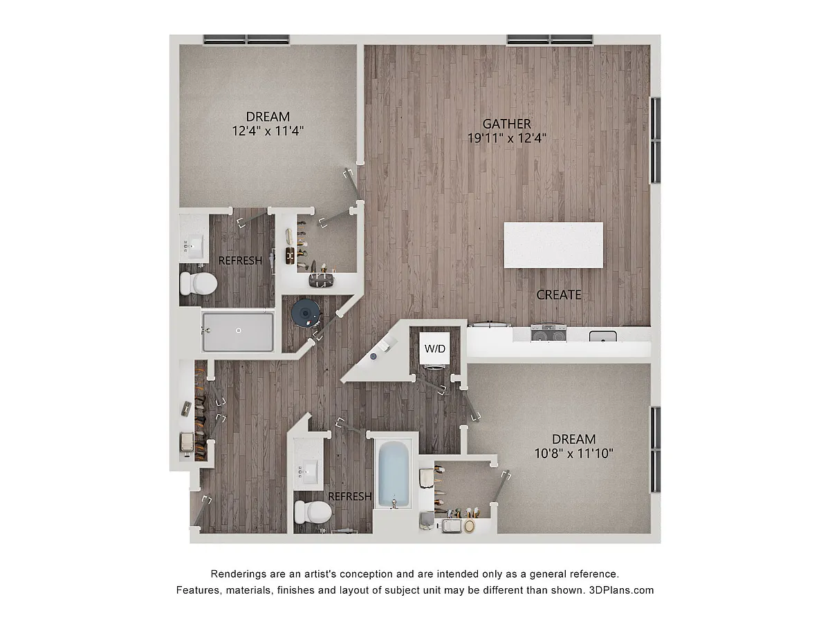Floor plan F051