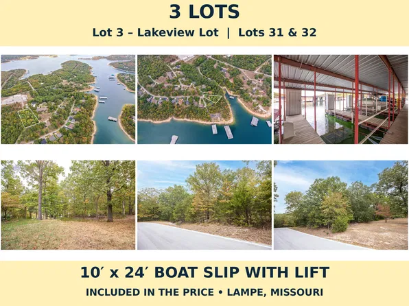 Tbd Mill Creek Shores Lots 31,32 & 3, Lampe, MO 65681