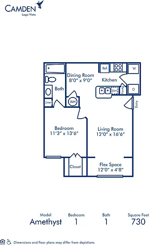 Floor plan Amethyst