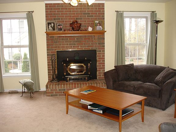 Family room off kitchen