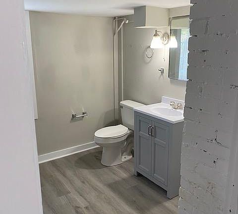 Half bath downstairs