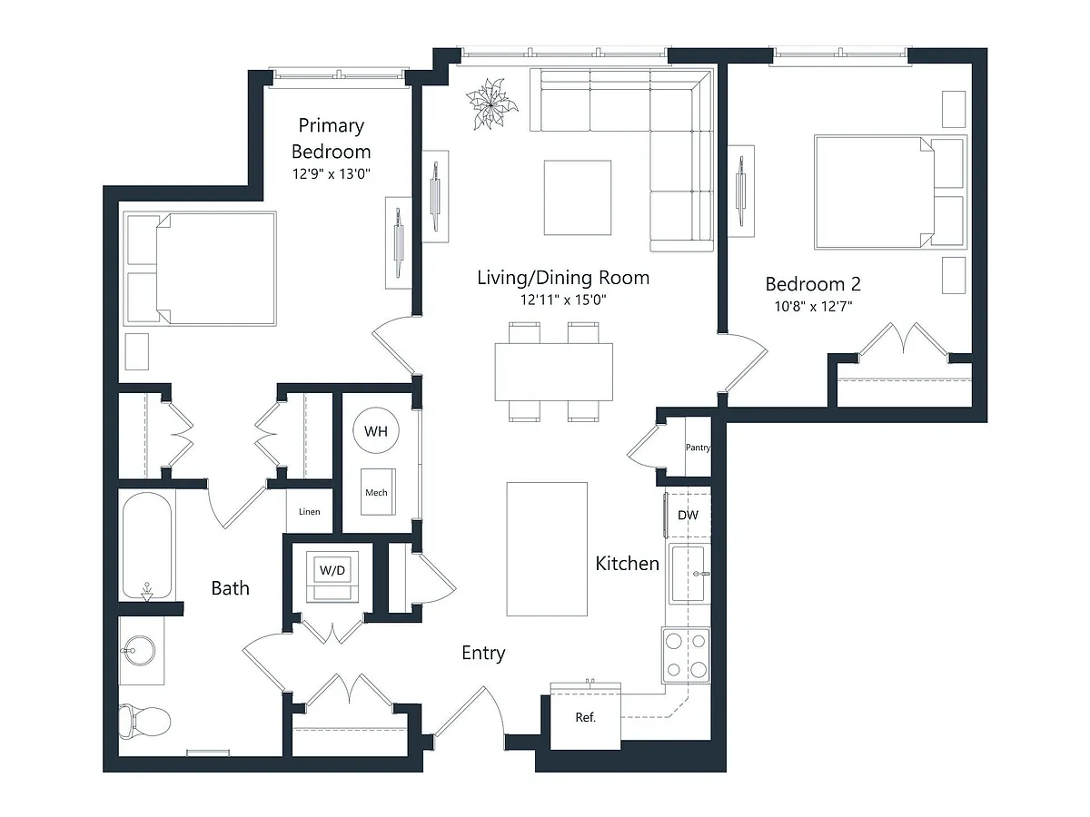 Floor plan C1