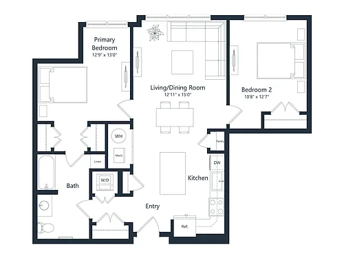 Floor plan C1