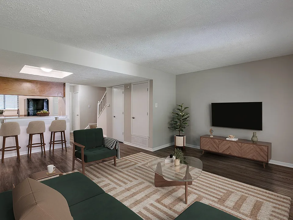 Living Room with Breakfast Bar