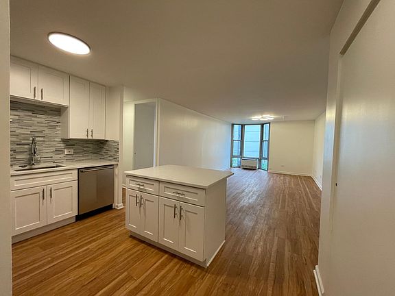 Kitchen and living room