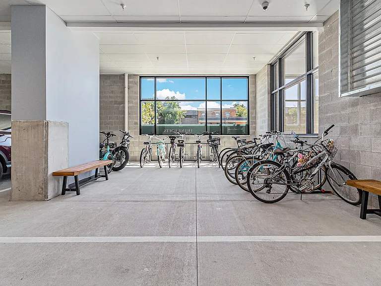 The Tribune Lofts - Parking Garage Bike Storage
