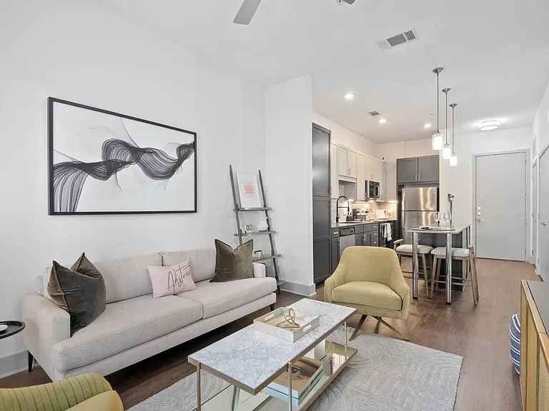 Open Living Room at Abstract at Design District