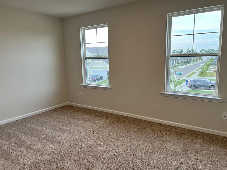 First Bedroom with street view