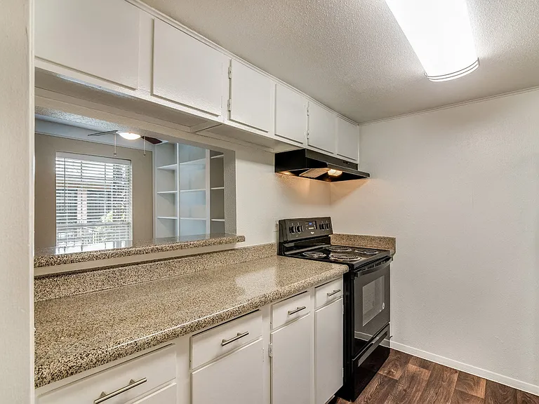 Select apartment homes feature upgraded interiors including new kitchen appliances and fixtures