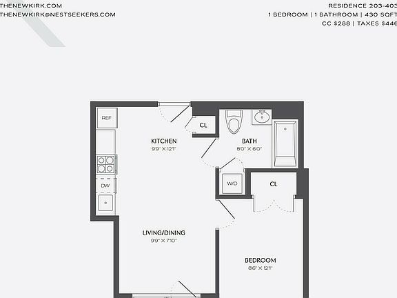 2nd image of 458 E 25th St #403