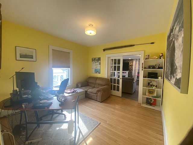 dining room or office ( being currently used as) Leads to living room